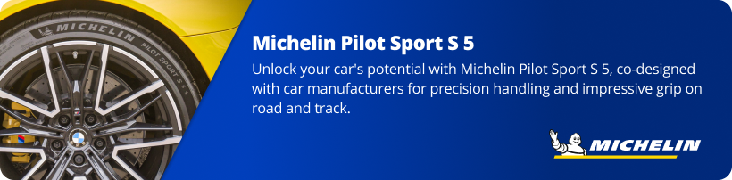 BMW M5 Tyre Talk Banner